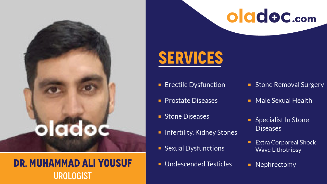 Services provided by Dr.Muhammad Ali Yousuf